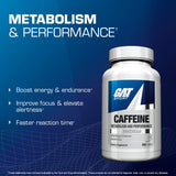 GAT Essentials Caffeine Metabolism and Performance - 100 Tablets
