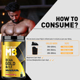 MuscleBlaze BCAA Gold 8 : 1 : 1 450 Gms