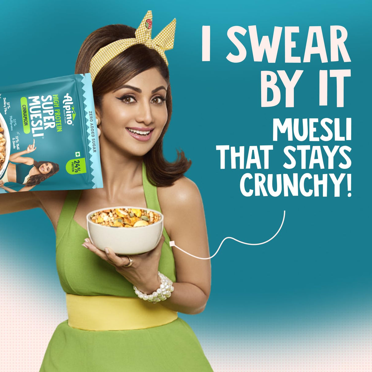 Alpino Super Muesli (Whole Grain Breakfast Cereal) - 750 gm
