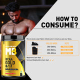 MuscleBlaze BCAA Gold 8 : 1 : 1 450 Gms