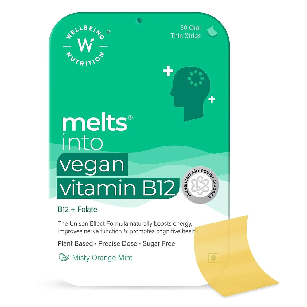 Wellbeing Nutrition Melts Vitamin B12