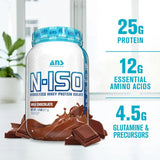 Ans N-ISO Hydrolyzed Whey Protein Isolate - 1.8 Lbs