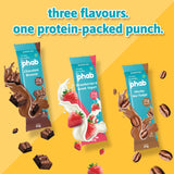 PHAB Fudge Protein Bars | 11g Protein | Pack of 12