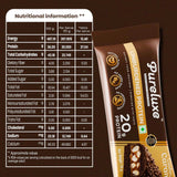 Pureluxe Nutrition Unburdened Protein Bars 55g | 20g Protein | Pack of 6
