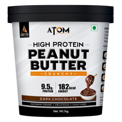 AS-IT-IS Atom High Protein Peanut Butter Crunchy - 1 KG