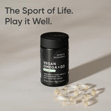 Sports Research Vegan Omega + D3 with Algae Oil | 1020mg | 60 Veggie Softgels