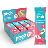 PHAB Fudge Protein Bars | 11g Protein | Pack of 12