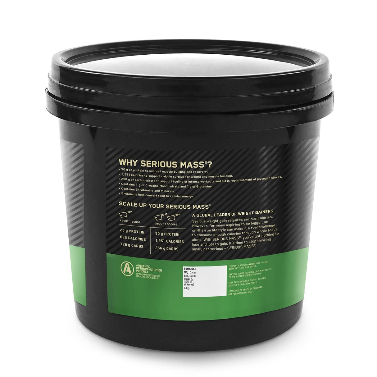 Optimum Nutrition (ON) Serious Mass - 11 Lbs