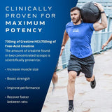 MuscleTech Cell-Tech Creactor | Creatine HCl & Free-Acid Creatine 274g | 120 Servings