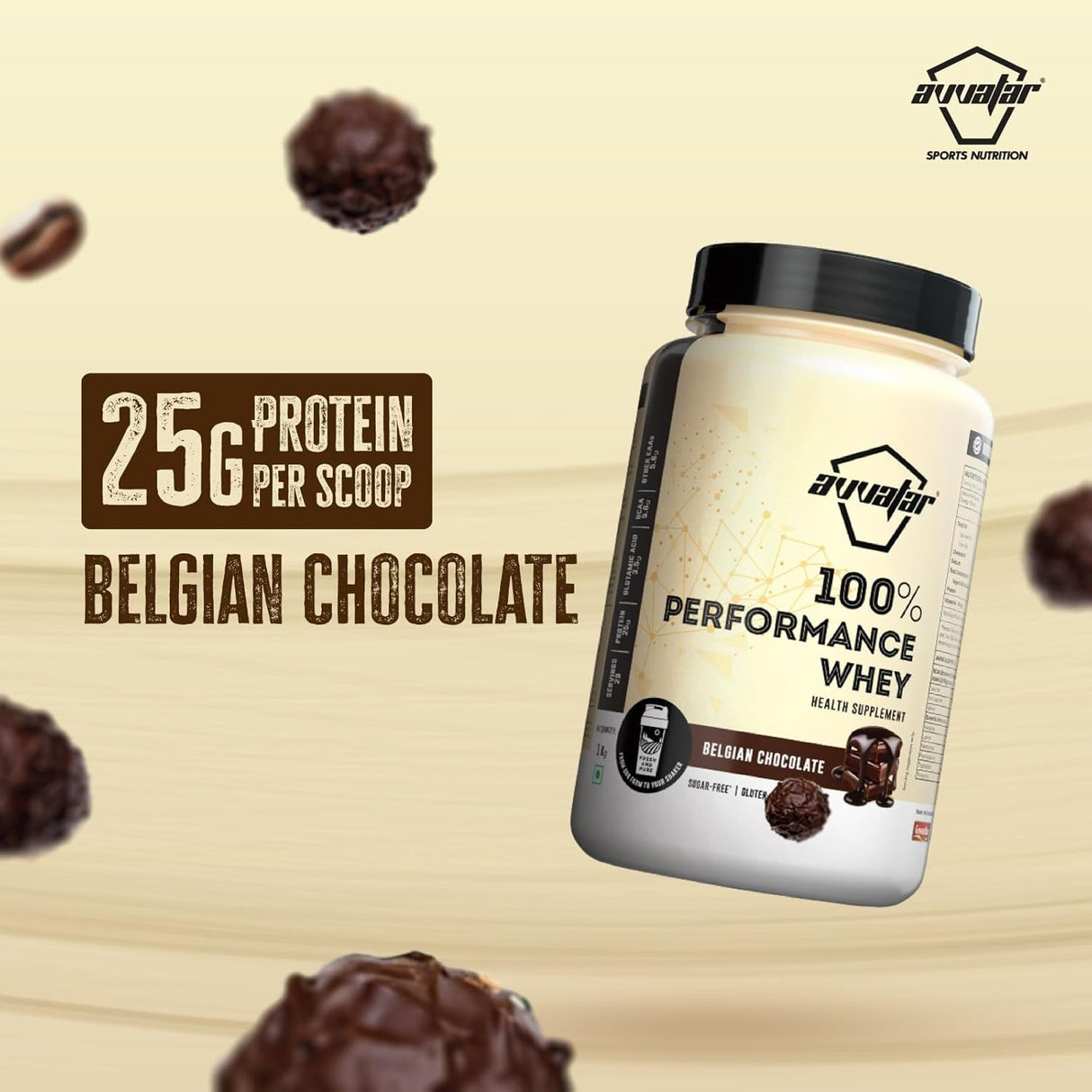 Avvatar 100% Performance Whey - 1 Kg