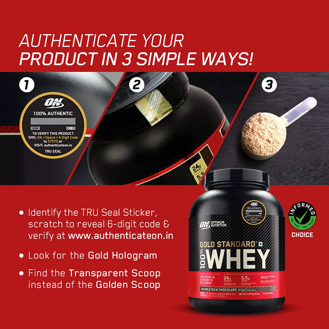Optimum Nutrition (ON) Gold Standard 100% Whey 1 Lbs