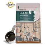 TrueBasics Clean Whey Protein Powder Isolate & Concentrate Blend (1 Kg) | 25g Protein | Trustified Gold Certified