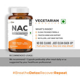 AS-IT-IS ATOM NAC (N-Acetylcysteine) 500mg - 60 Capsules