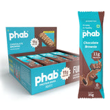 PHAB Fudge Protein Bars | 11g Protein | Pack of 12