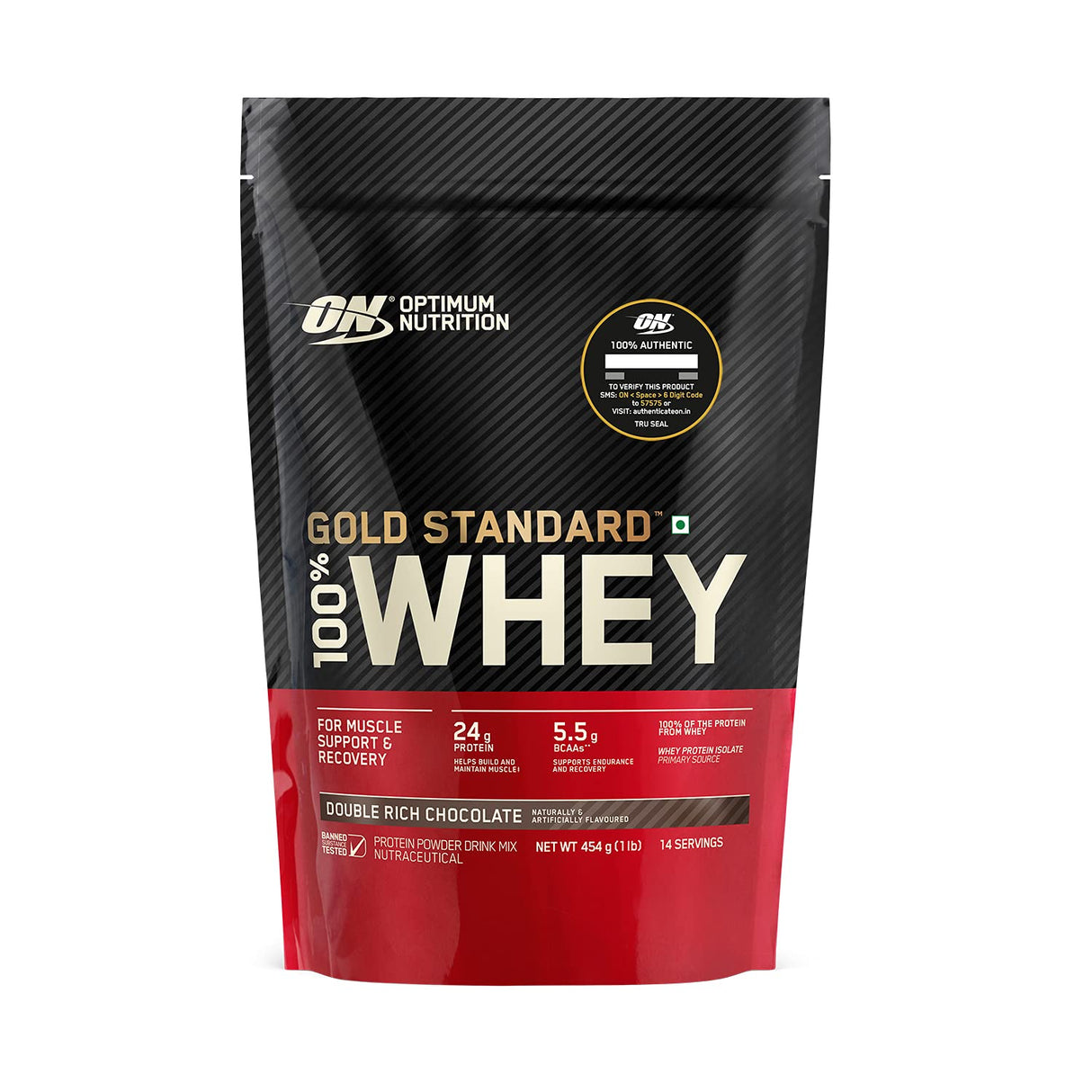 Optimum Nutrition (ON) Gold Standard 100% Whey 1 Lbs