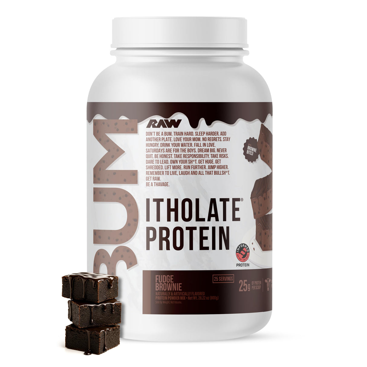 RAW Essential CBUM Itholate Whey Isolate Protein 25 Servings | Grass-Fed Whey Protein Isolate
