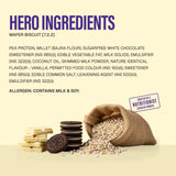 PHAB Protein Wafer Bar Cookies & Cream | 10g Protein | Millet-Based Snack | Pack of 10