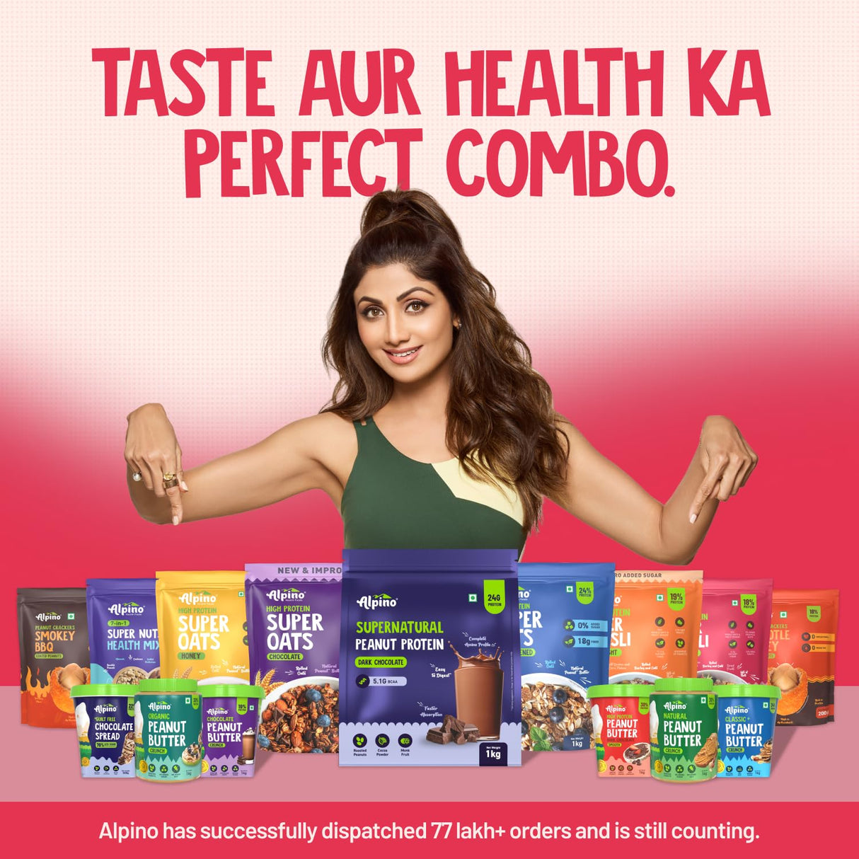 Alpino Super Muesli (Whole Grain Breakfast Cereal) - 400 gm