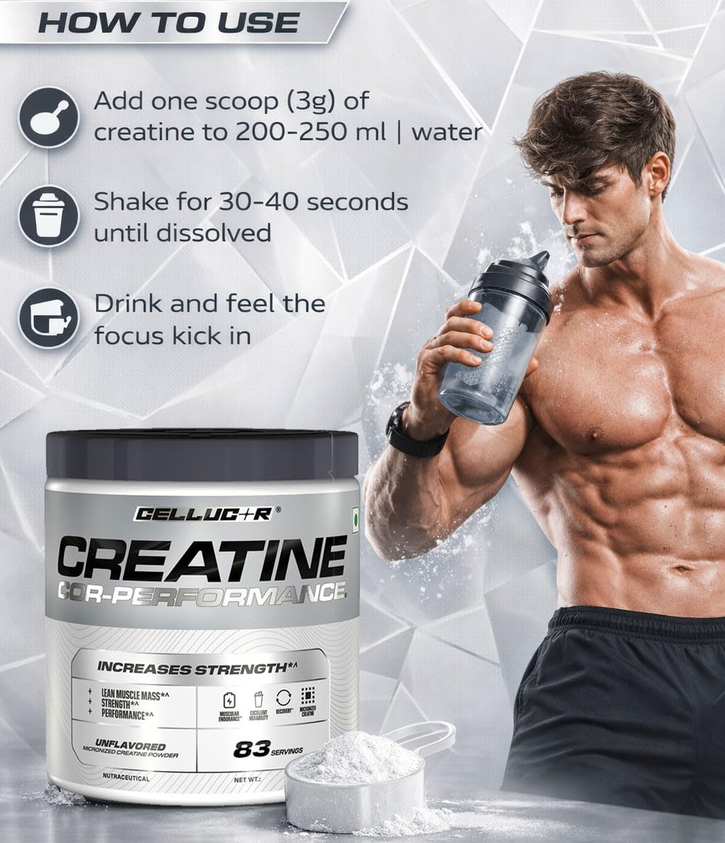 Cellucor COR-Performance Creatine Monohydrate 250g | 83 Servings