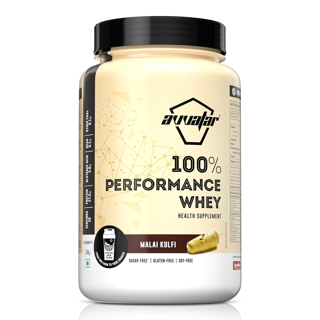 Avvatar 100% Performance Whey - 1 Kg