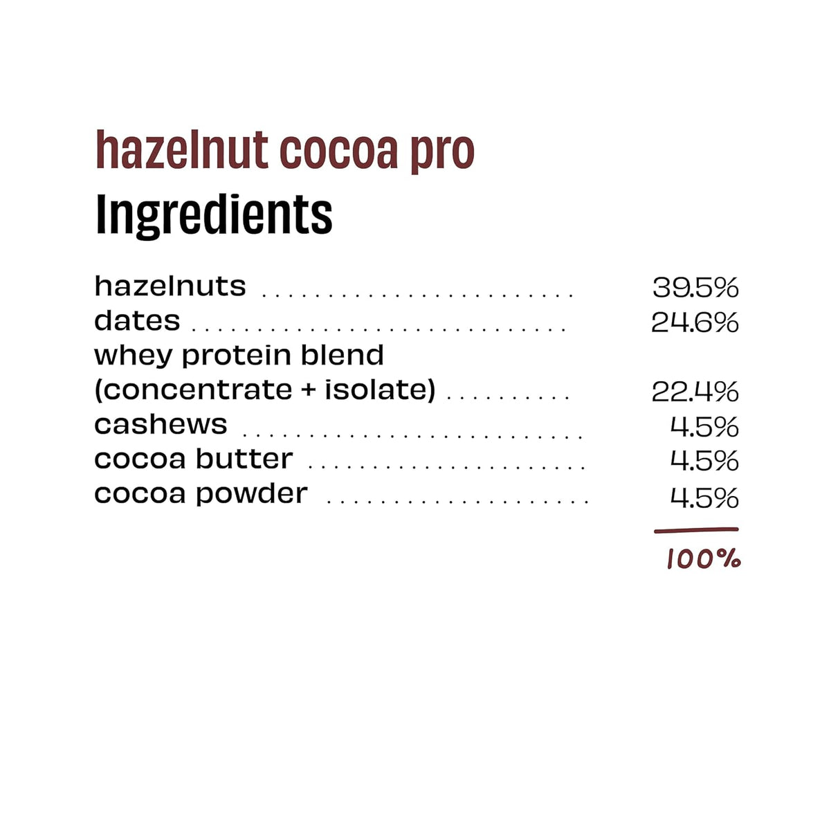 The Whole Truth Cocoa Protein Bar - 67g