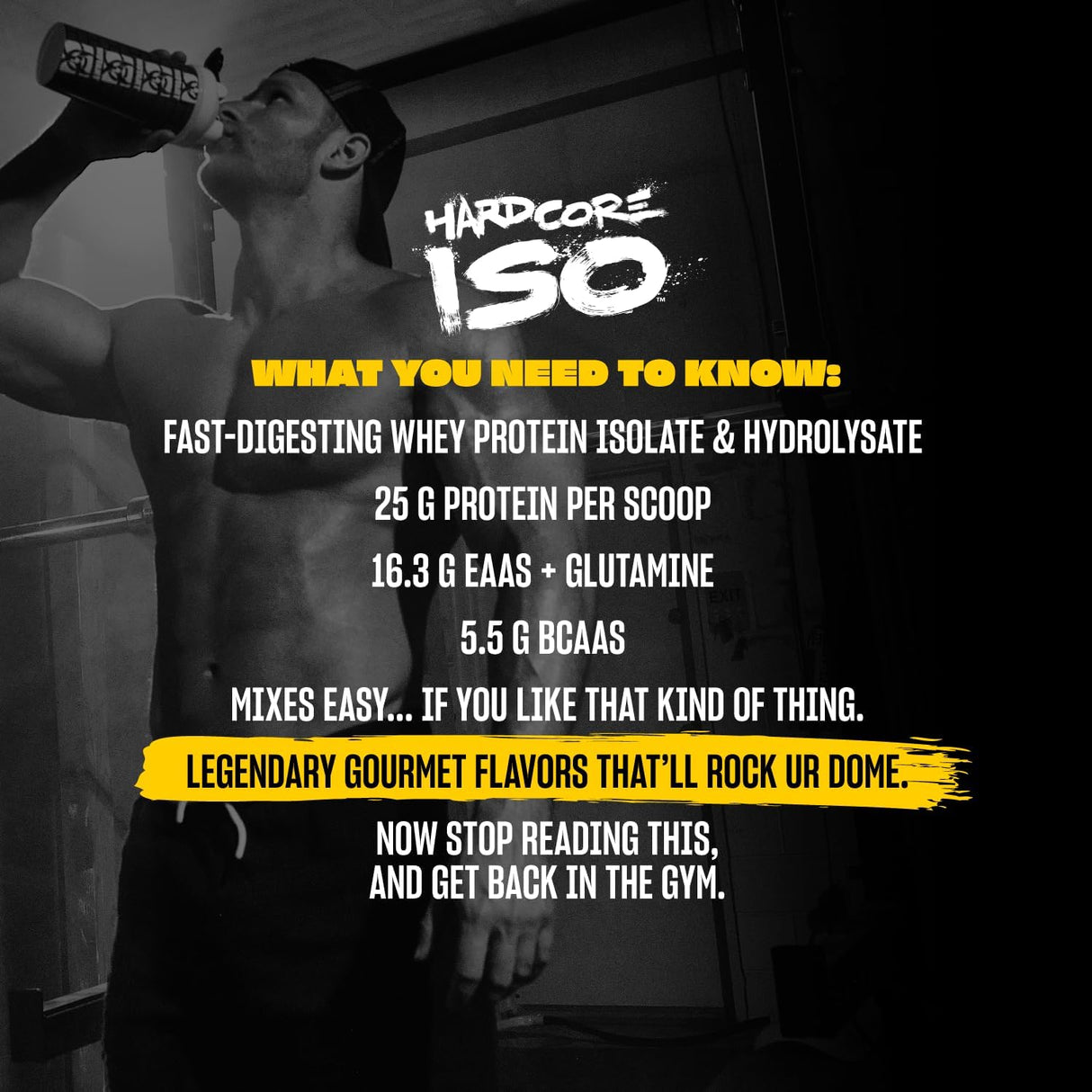 Mutant Hardcore ISO Whey Protein 1.6 lb | 23 Servings