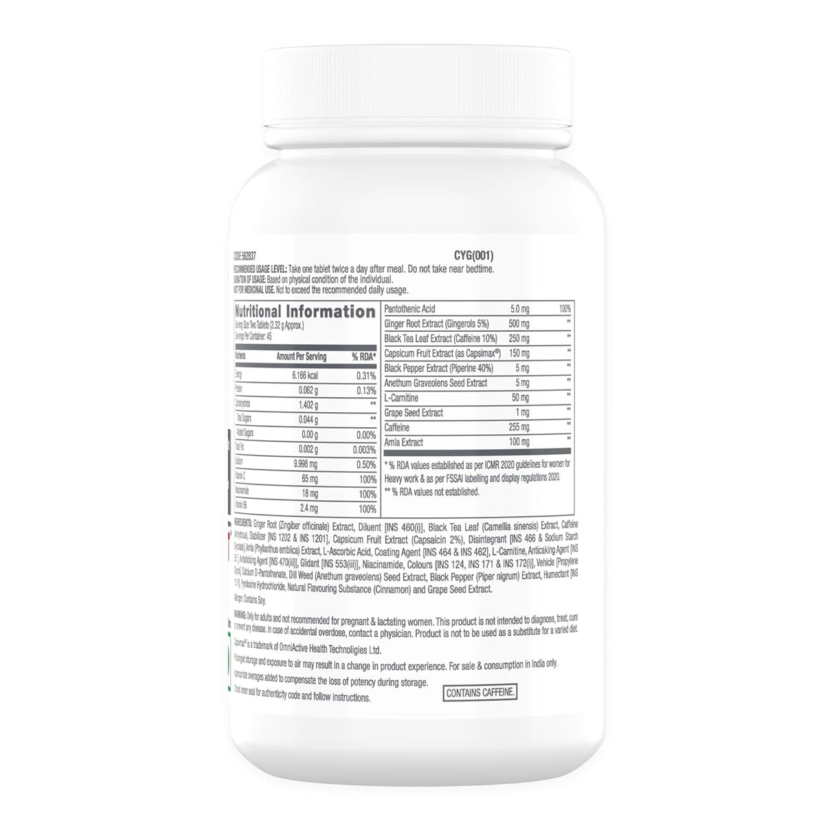 GNC Pro Performance Thermoburst Plus - 90 Tablets