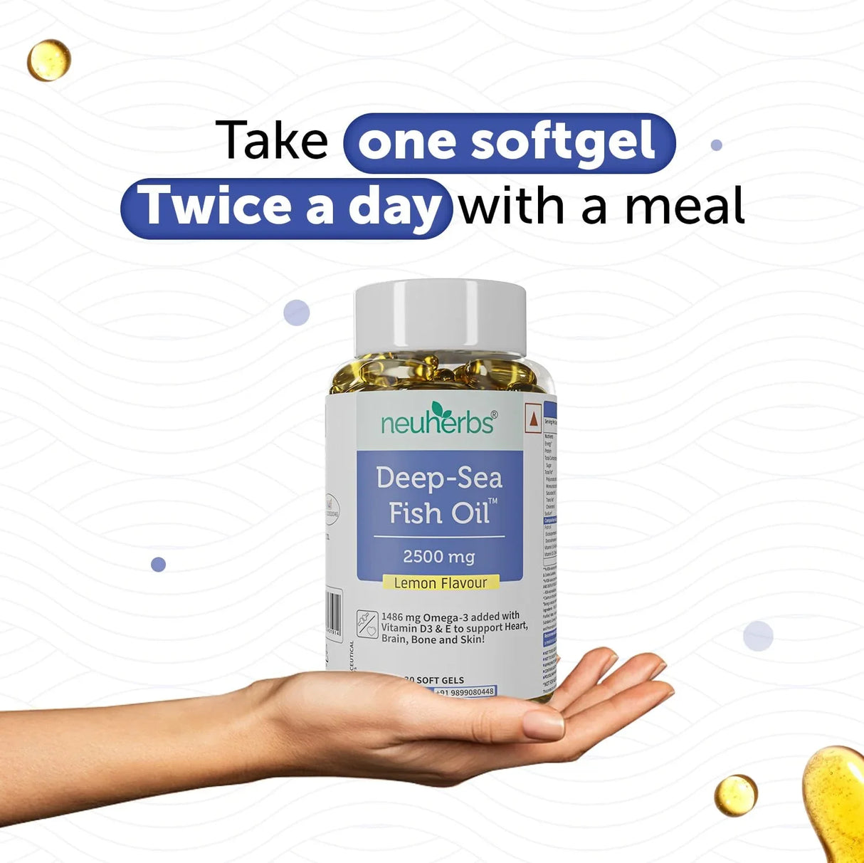 Neuherbs Deep Sea Fish Oil 30 Caps