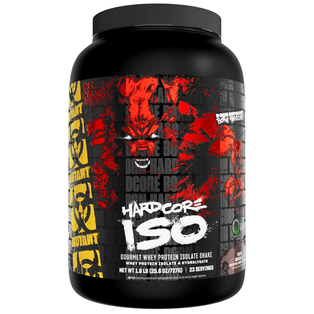Mutant Hardcore ISO Whey Protein 1.6 lb | 23 Servings