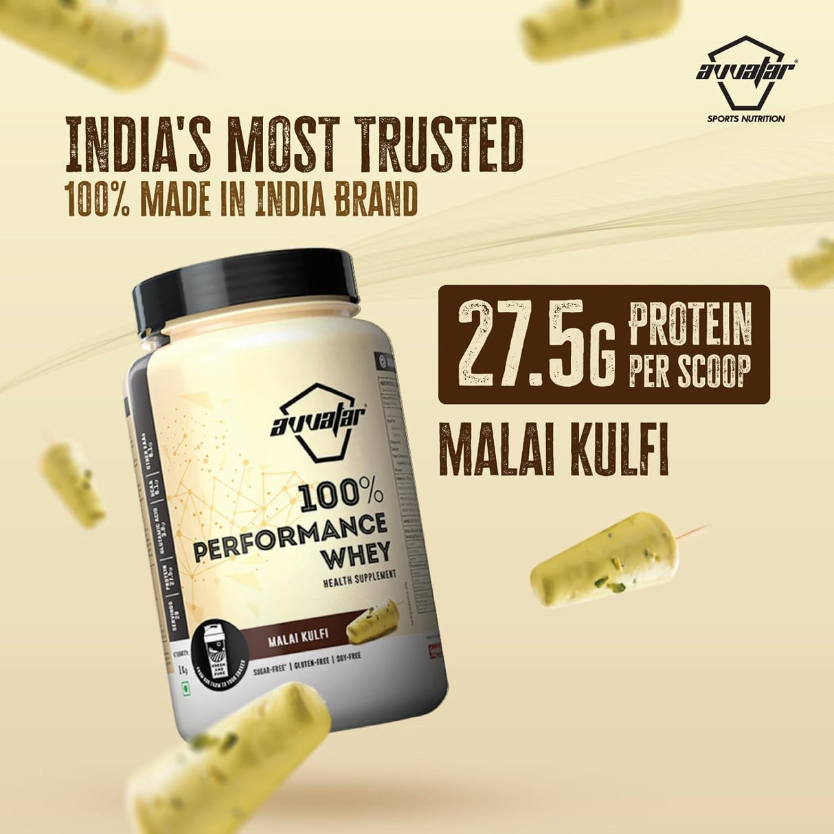 Avvatar 100% Performance Whey - 1 Kg