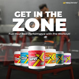 Healthfarm Thpre X Pre-Workout Powder – 40 Servings | Energy, Focus & Hydration Support | 500g