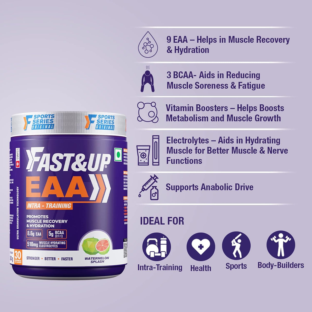 Fast&Up EAA Intra-Training 419G (30 Servings)