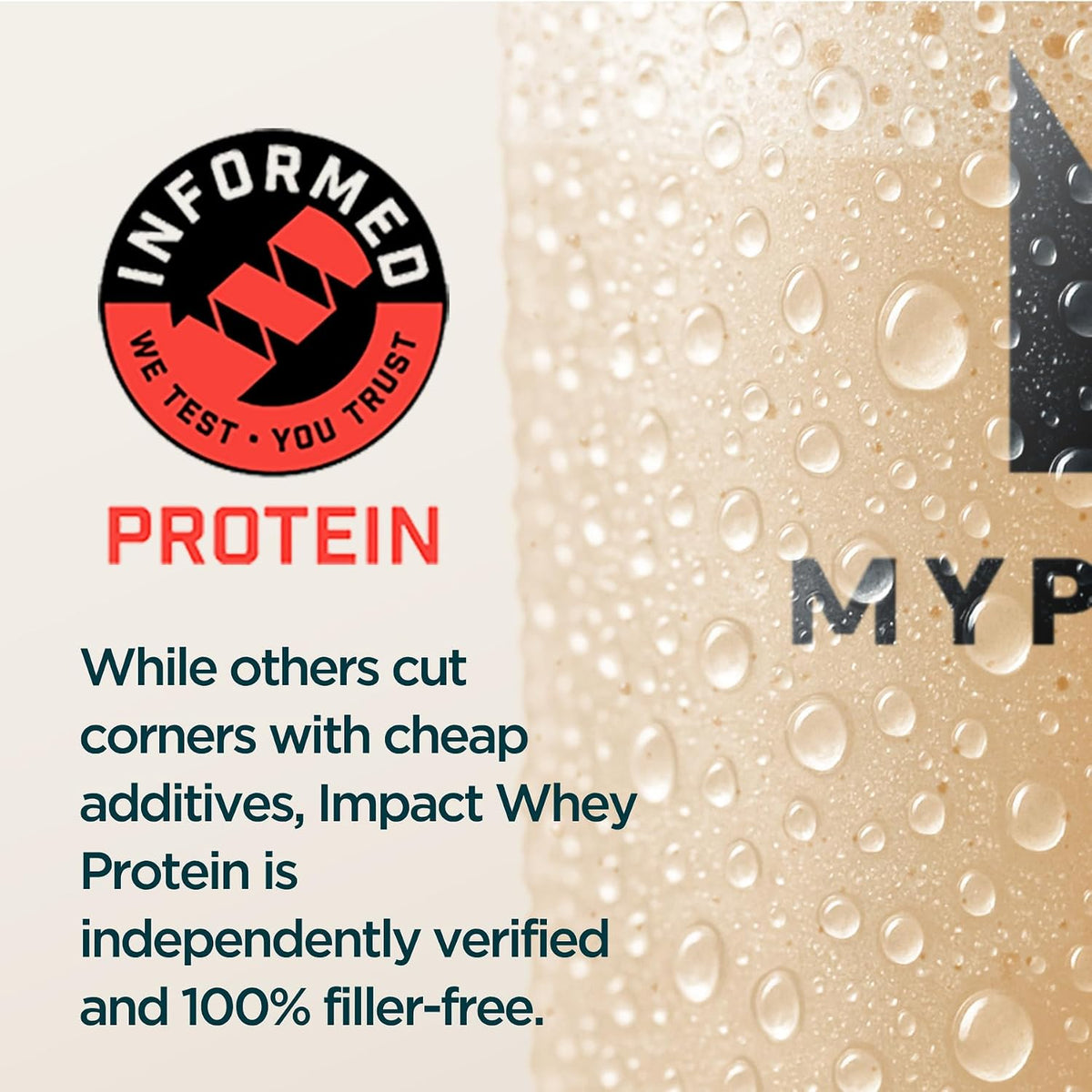 MyProtein Impact Whey Isolate Powder | 2.5kg (83 Servings)