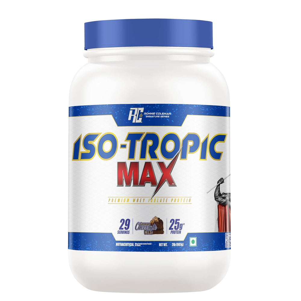 Ronnie Coleman Signature Series Iso-Tropic Max Whey Isolate Protein Powder | 907g (2 lb)