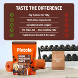 Pintola High Protein Oats Dark Chocolate 1 Kg | 26g Protein |  Breakfast Cereal