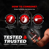 Enhanced Labs Savage Pro Stim Pre-Workout 405g | 30 Servings | Energy & Focus Support