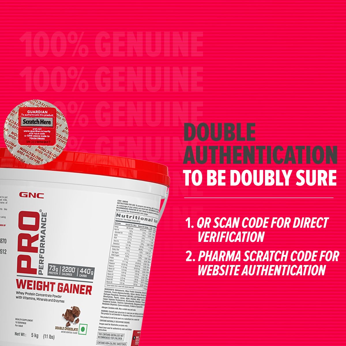 GNC Pro Performance Weight Gainer , 5 kg