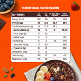 Pintola High Protein Dark Chocolate & Cranberry Muesli 1kg | 25g Protein | High Fibre