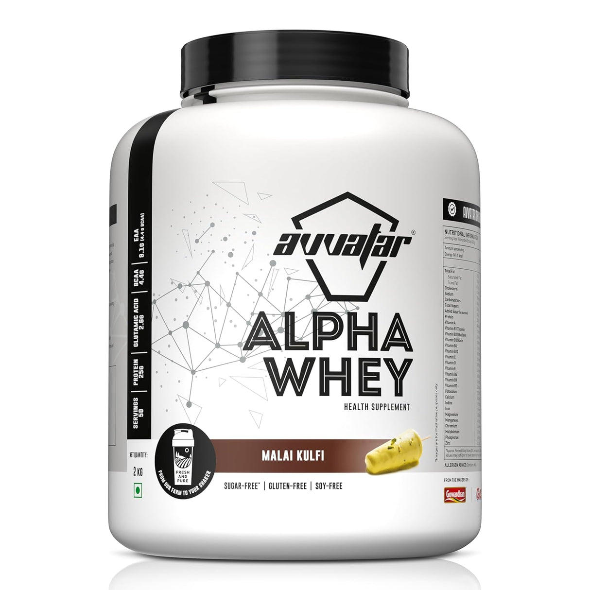 Avvatar Alpha Whey Protein 2 Kg
