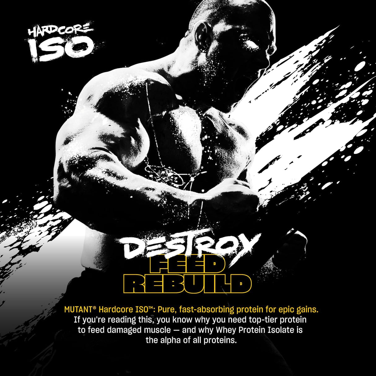 Mutant Hardcore ISO Whey Protein 1.6 lb | 23 Servings