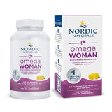 Nordic Naturals Omega Woman | 500mg Omega-3 Fish Oil & GLA | 800mg Evening Primrose Oil | 120 Softgels