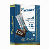 Pureluxe Nutrition Unburdened Protein Bars 55g | 20g Protein | Pack of 6