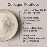 Sports Research Collagen Peptides Powder | Unflavored | 454g (41 Servings)