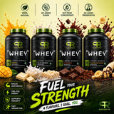 PR Supplements Larry Wheels Whey Protein Powder 2.38kg | Whey Protein Supplement