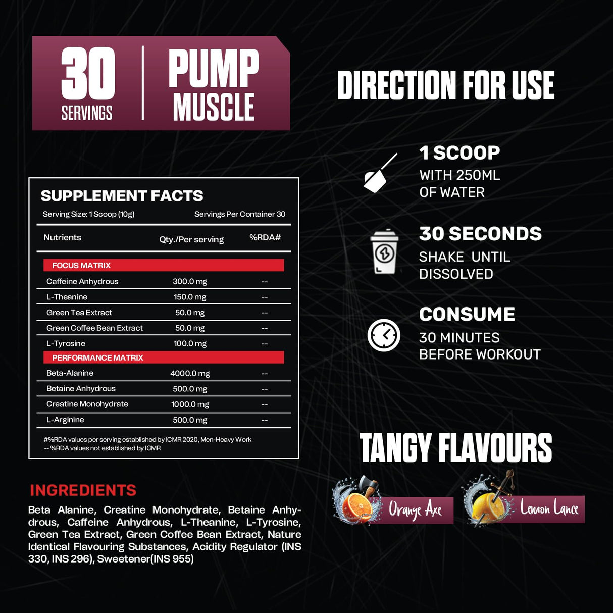 Exalt Supps Kill Script Pre-Workout Powder 300g | 30 Servings