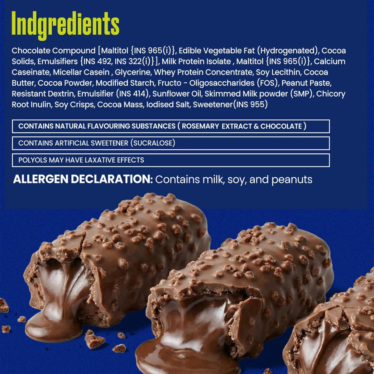 Pureluxe Nutrition Unburdened Protein Bars 55g | 20g Protein | Pack of 6