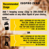 Healthfarm Isopro Zero 100% Whey Protein Isolate | Fast Recovery | 2 Kg (4.4 lbs)
