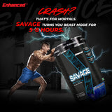 Enhanced Labs Savage Pro Stim Pre-Workout 405g | 30 Servings | Energy & Focus Support