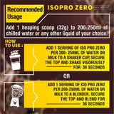 Healthfarm Isopro Zero 100% Whey Protein Isolate | Fast Recovery | 2 Kg (4.4 lbs)