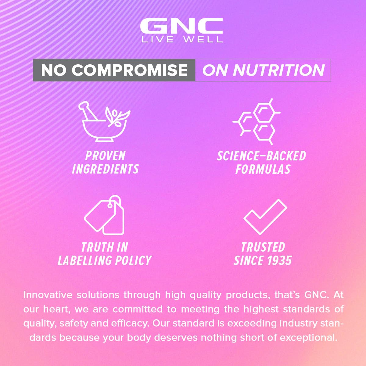 GNC Marine Collagen 200g | 10g Collagen Per Serving | With Hyaluronic Acid, Biotin & Vitamin C